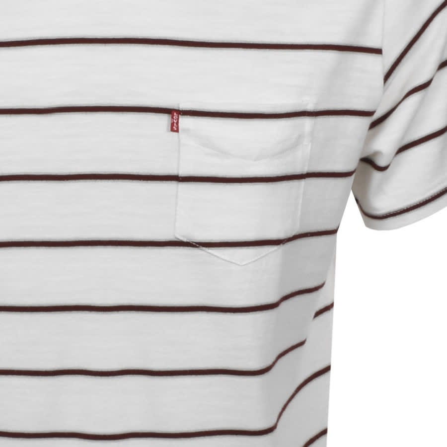 Alternative Image for ProductLevis Pocket Logo T Shirt White3